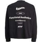 Jack & Jones Junior Black Jcosignal Sweat Crew Neck Jnr