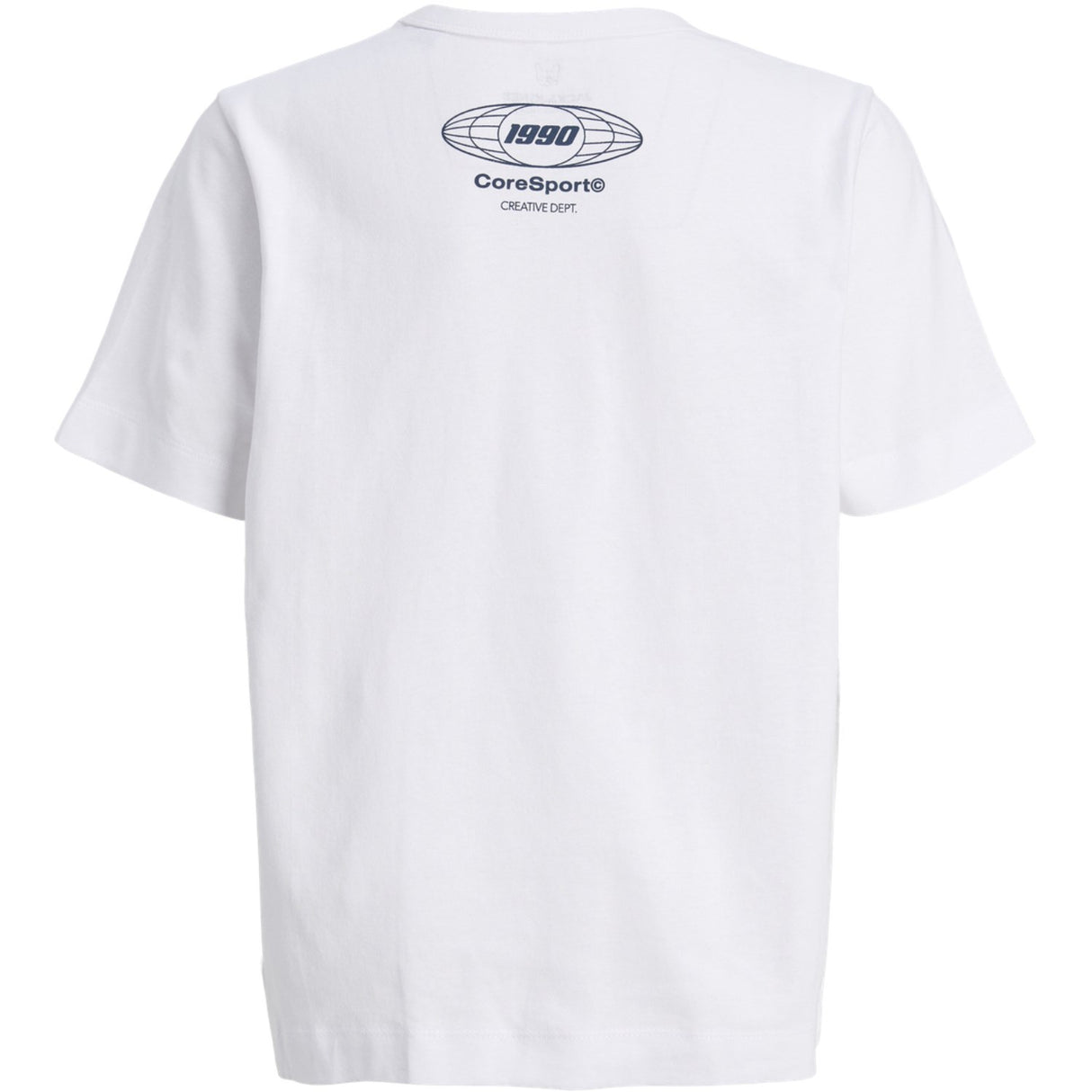 Jack & Jones Junior Bright White Jcosignal Graphic Tee Ss Crew Neck Jnr