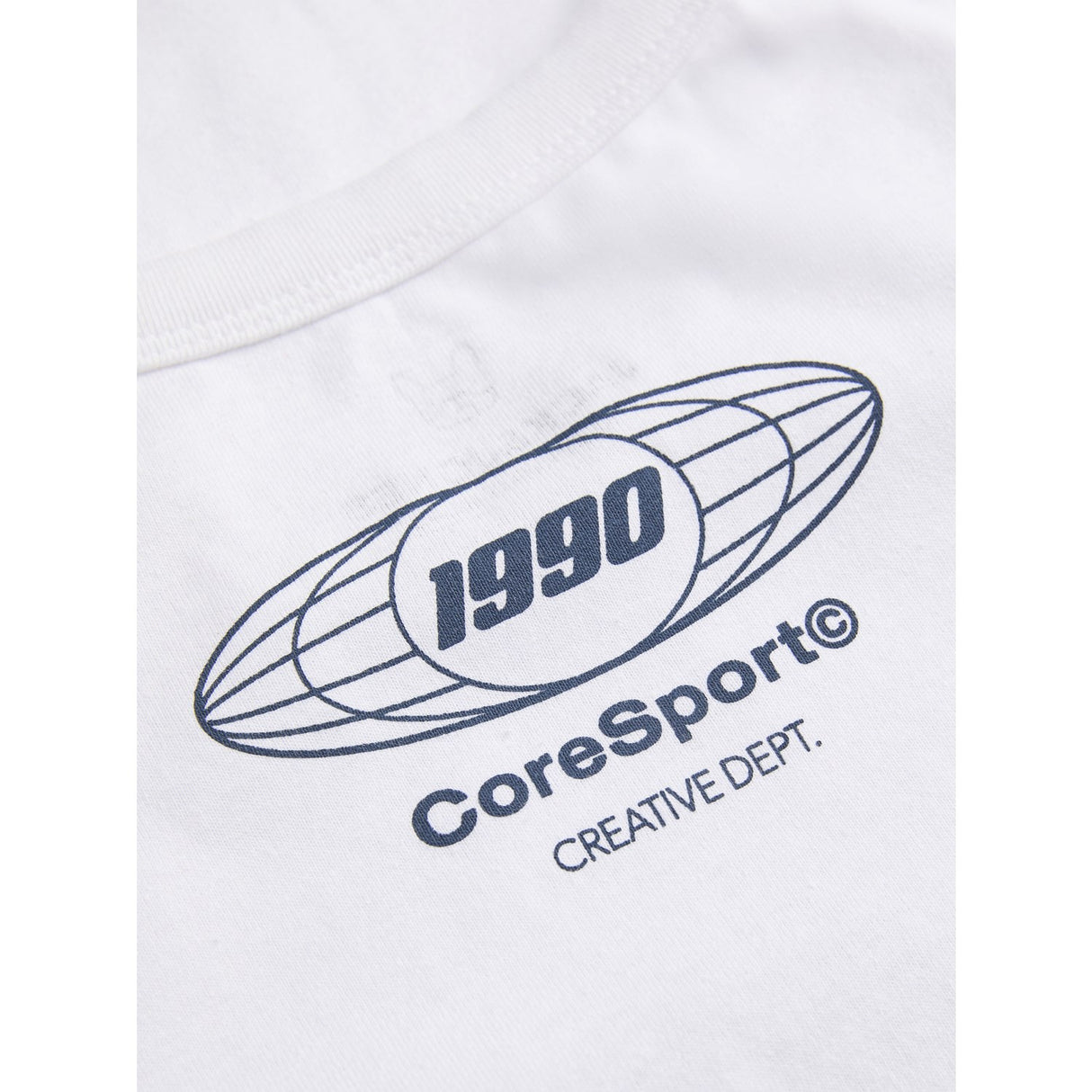 Jack & Jones Junior Bright White Jcosignal Graphic Tee Ss Crew Neck Jnr