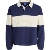 Jack & Jones Junior Ocean Cavern Jornorrebro Blocking Sweat Polo Jnr