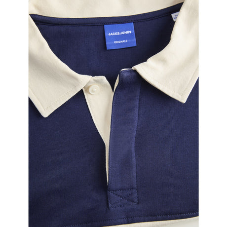 Jack & Jones Junior Ocean Cavern Jornorrebro Blocking Sweat Polo Jnr