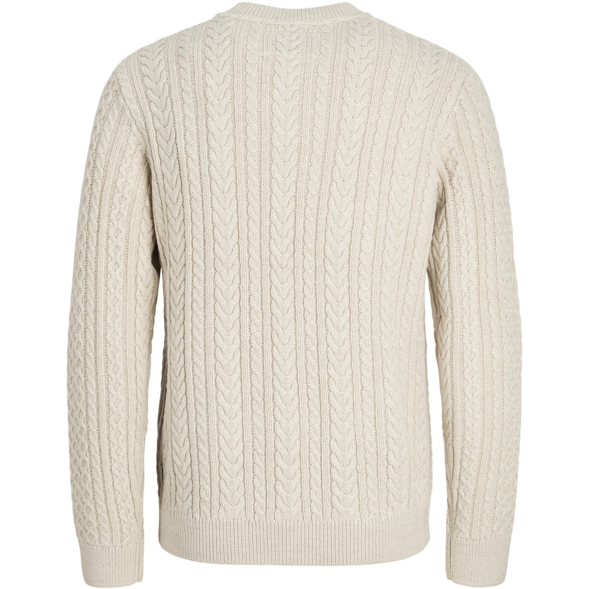 Jack & Jones Junior Silver Lining Melange Jprblusean Strik Cable Crew Neck Jnr