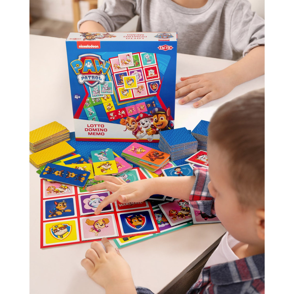 Tactic Games Paw Patrol 3 I 1 Memo, Lotto, Domino