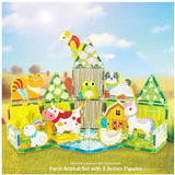 Picasso Tiles Picasso Tiles 26 Stk Magnetiske Byggesæt Farm