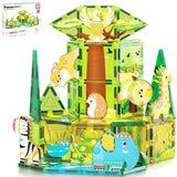 Picasso Tiles Picasso Tiles 46 Stk Magnetiske Byggesæt Safari