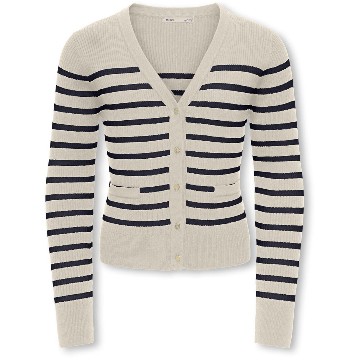 kids ONLY Birch Night Sky Kogamy Life Ls Knap Vneck Card Cp Knt