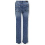 kids ONLY Medium Blue Denim Rhinestones Kogjuicy Rhs Wide Leg Dnm Cro557 Noos