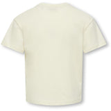 kids ONLY Cloud Dancer Friends/Cabernet Koggitta S/S Boxy Printed Top Jrs