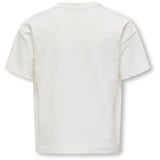 kids ONLY Cloud Dancer Lazy Kogbillie Ss Loose Bamse Top Jrs Noos