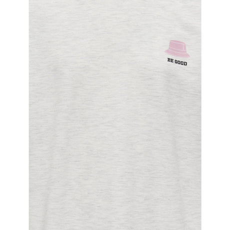 kids ONLY Light Grey Melange Collage Kogbillie Ss Loose Bamse Top Jrs Noos