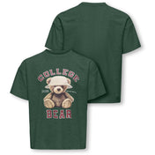 kids ONLY Pineneedle Collage/Hat Nomad Kogbillie Ss Loose Bamse Top Jrs Noos