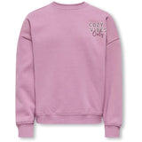 kids ONLY Mauve Orchid Cozy Kogbila L/S Ovz Bjørn O-Neck Swt Noos