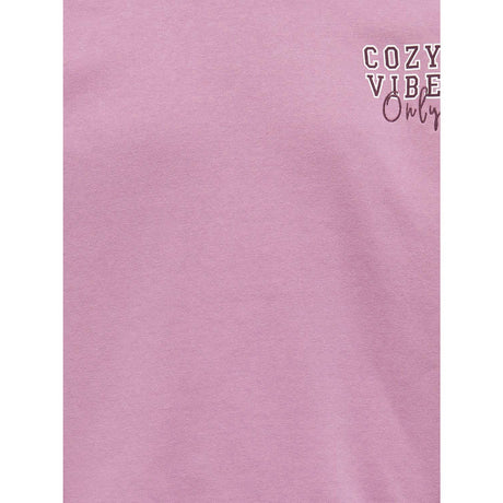 kids ONLY Mauve Orchid Cozy Kogbila L/S Ovz Bjørn O-Neck Swt Noos