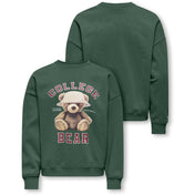 kids ONLY Pineneedle Collage Kogbila L/S Ovz Bjørn O-Neck Swt Noos