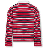 kids ONLY Salsa Night Sky/Cloud Dancer Kogruby Life L/S Boxy Polo Skjorte Jrs