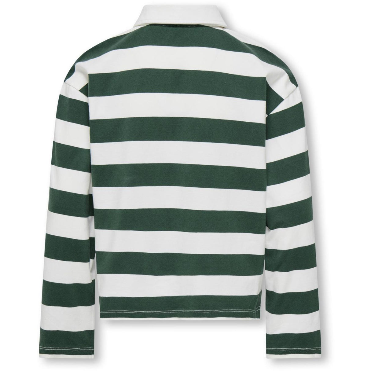 kids ONLY Pineneedle Cloud Dancer Kogruby Life L/S Boxy Polo Skjorte Jrs