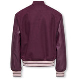 kids ONLY Mauve Wine Kogwestcoast Life Bomber Otw