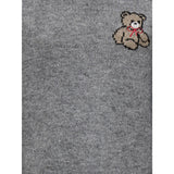 kids ONLY Medium Grey Melange Teddy Kogteddy L/S Pullover Knt Noos