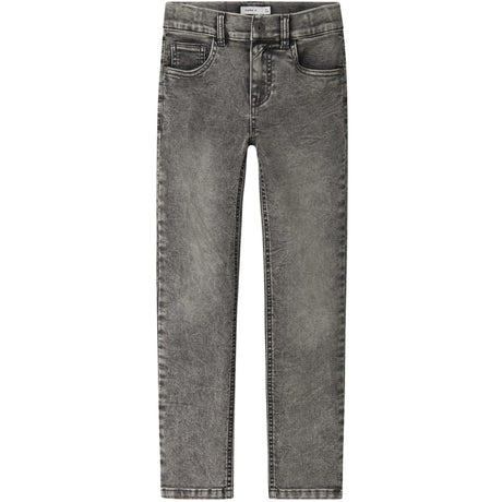 Name It Medium Grey Denim Washed Nkmtheo Xslim Swe Jeans 3113-Th Noos