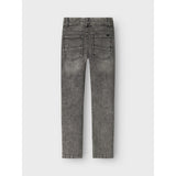 Name It Medium Grey Denim Washed Nkmtheo Xslim Swe Jeans 3113-Th Noos