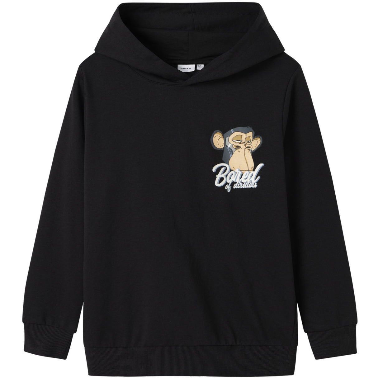 Name It Black Nkmjokum Bod Nreg Sweat Wh Unb Sky