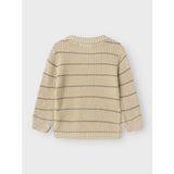 Lil'Atelier Turtledove Nmmemlen Ls Strik Stripes Lil