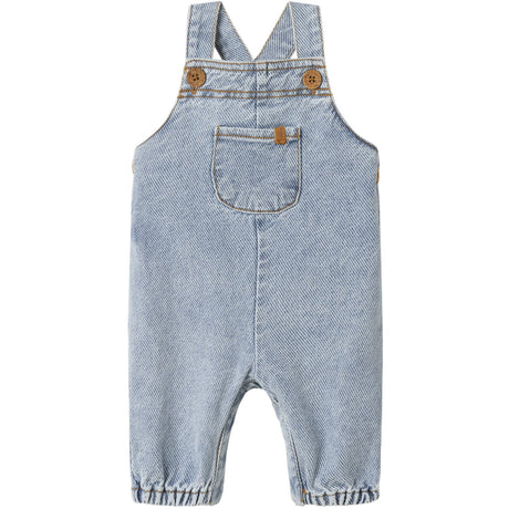 Lil'Atelier Medium Blue Denim Nbmkeifer Loose Dnm Overall 4019-Kk Lil
