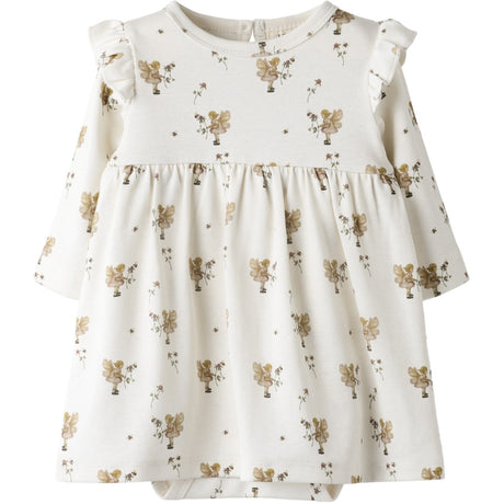 Lil'Atelier Coconut Milk Nbflayo Enk Ls Body Kjole Lil