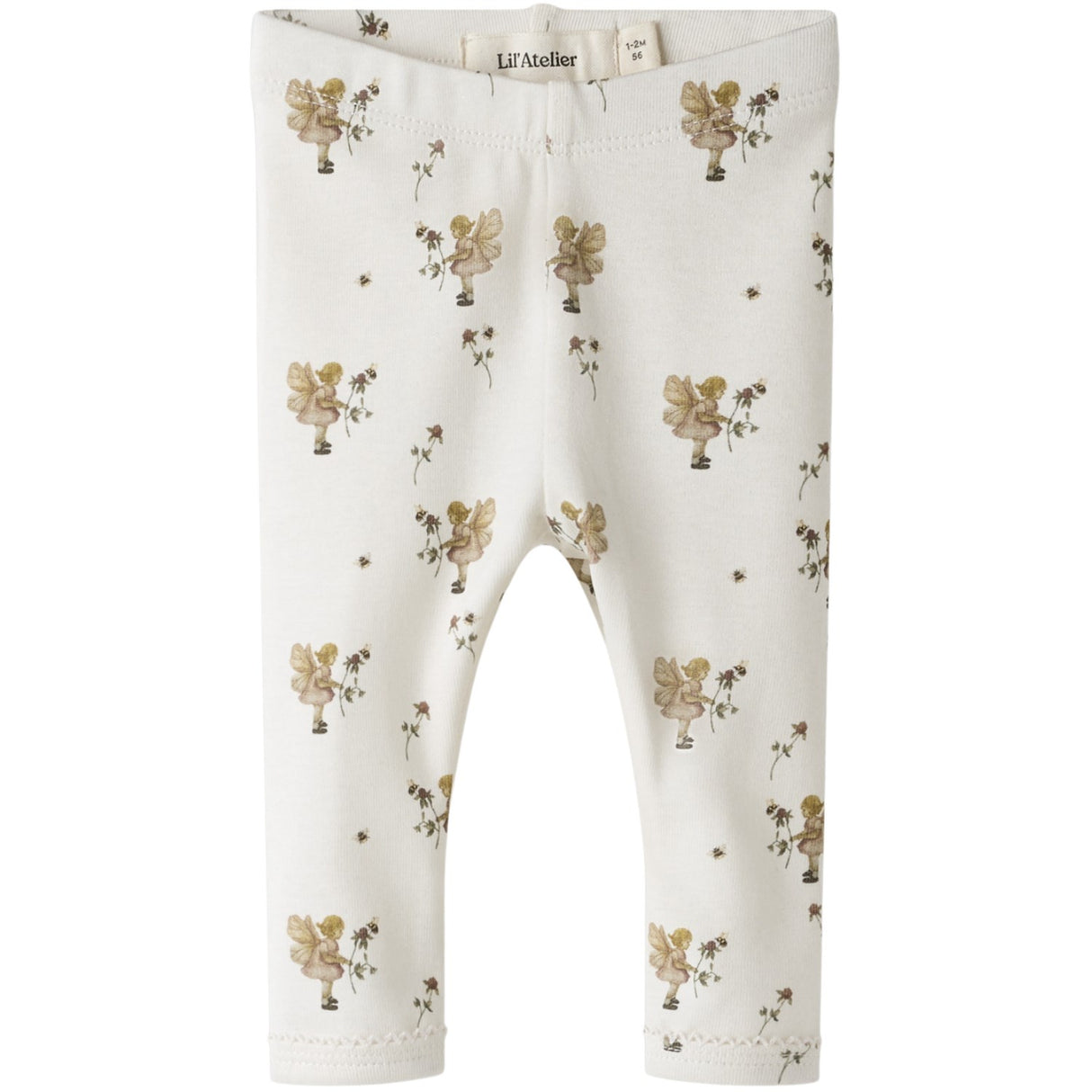 Lil'Atelier Coconut Milk Nbflayo Sin Slim Leggings Lil