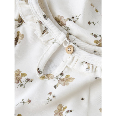 Lil'Atelier Coconut Milk Nmflayo Loa Ls Slim Top Lil