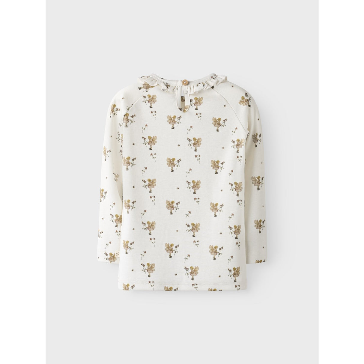 Lil'Atelier Coconut Milk Nmflayo Loa Ls Slim Top Lil