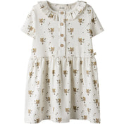 Lil'Atelier Coconut Milk Nmflayo Loa Ss Kjole Lil