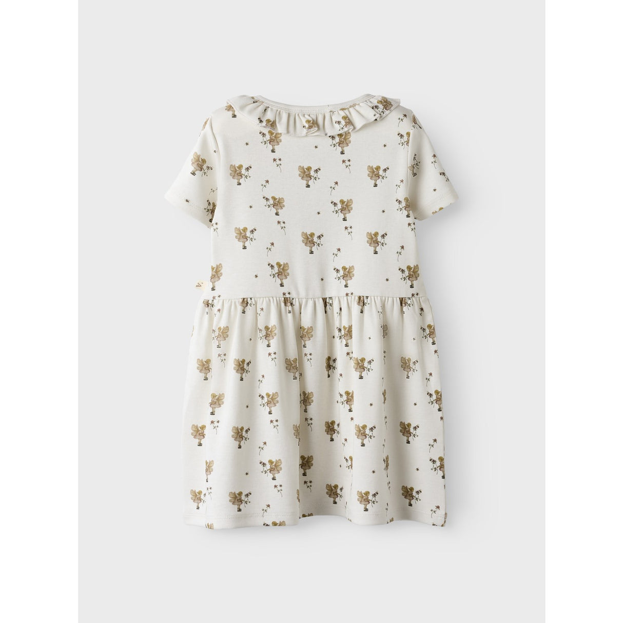 Lil'Atelier Coconut Milk Nmflayo Loa Ss Kjole Lil
