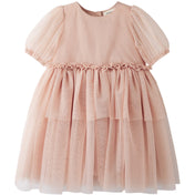 Lil'Atelier Misty Rose Nmfliberty Ss Tyl Kjole Lil