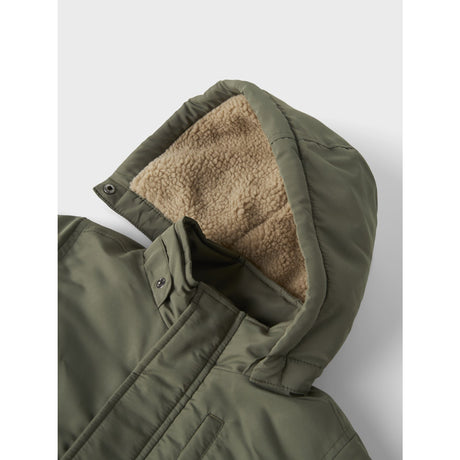 Name It Dusty Olive Nmmmarlow Parka Jacket Pb Fo