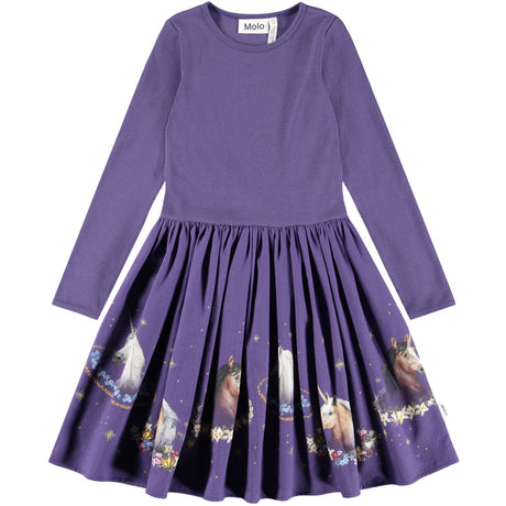 Molo Unicorn Cosmos Casie Warm Kjole LS
