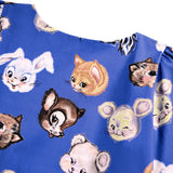 Molo Violet Blue Cleo Kjole LS