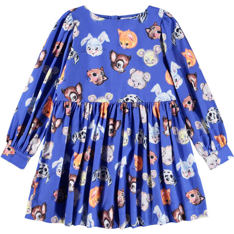 Molo Violet Blue Cleo Kjole LS