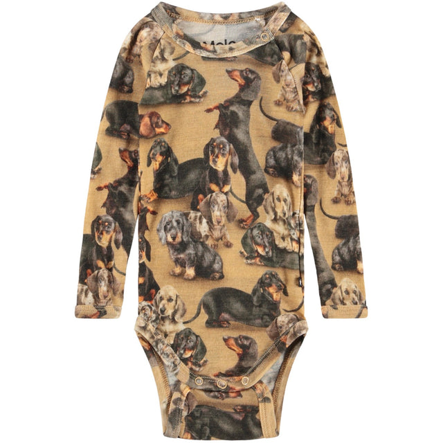 Molo Dachshunds Farai Uld Bodystockings LS