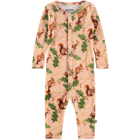 Molo Squirrel Harmony Fahari Uld Bodysuits Jersey