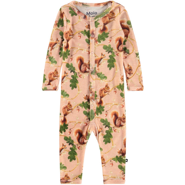 Molo Squirrel Harmony Fahari Uld Bodysuits Jersey