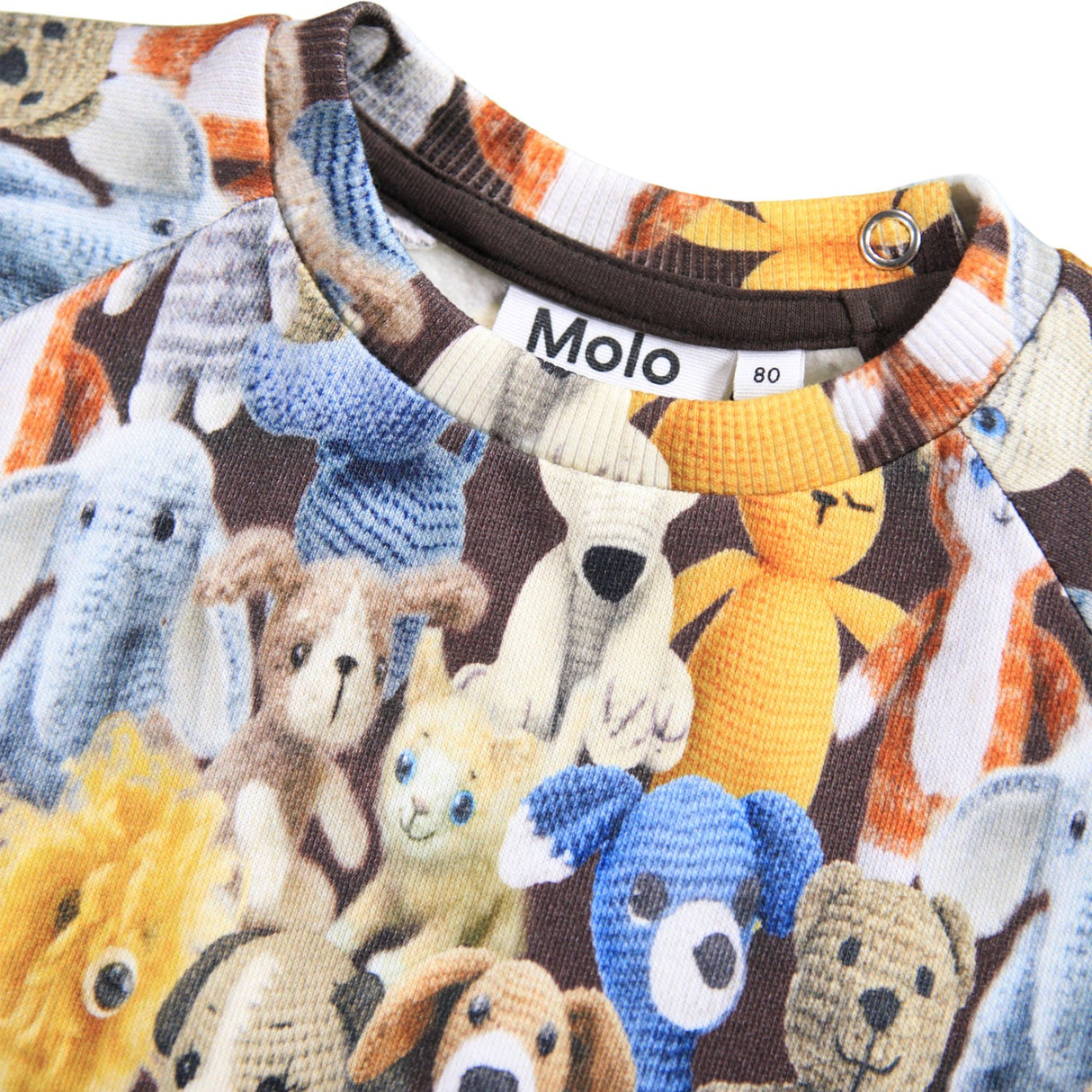 Molo Cute Crochet Disc Sweatshirt