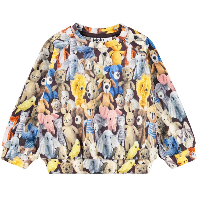 Molo Cute Crochet Disc Sweatshirt