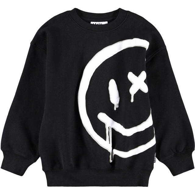 Molo Drippy White Mar Sweatshirt