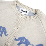 Molo Blue Elephants Bobi Cardigan