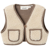 Lil'Atelier Turtledove Nbmjono Rlx Sherpa Vest Lil