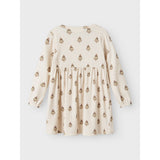 Lil'Atelier Pastel Parchment Nmflavo Emi Ls Kjole Lil