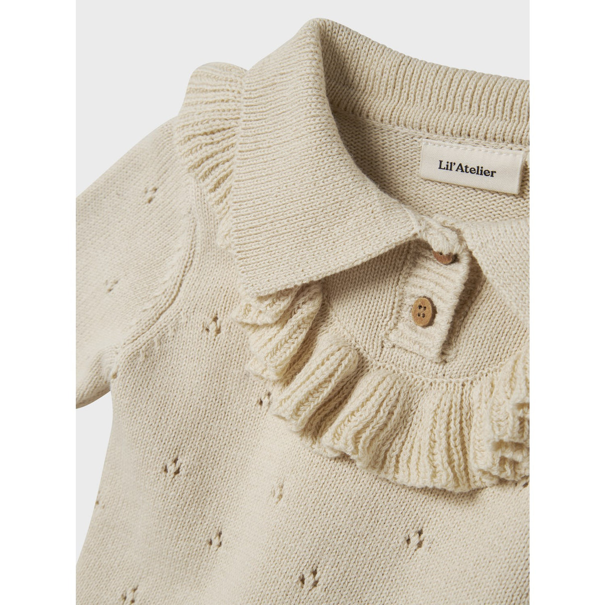 Lil'Atelier Turtledove Nbfnakita Ls Loose Strik Lil