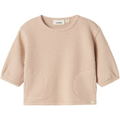 Lil'Atelier Cameo Rose Nbfnoella Ls Oversize Sweat Lil