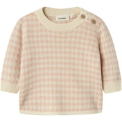 Lil'Atelier Cameo Rose Nbfnadie Ls Loose Strik Lil